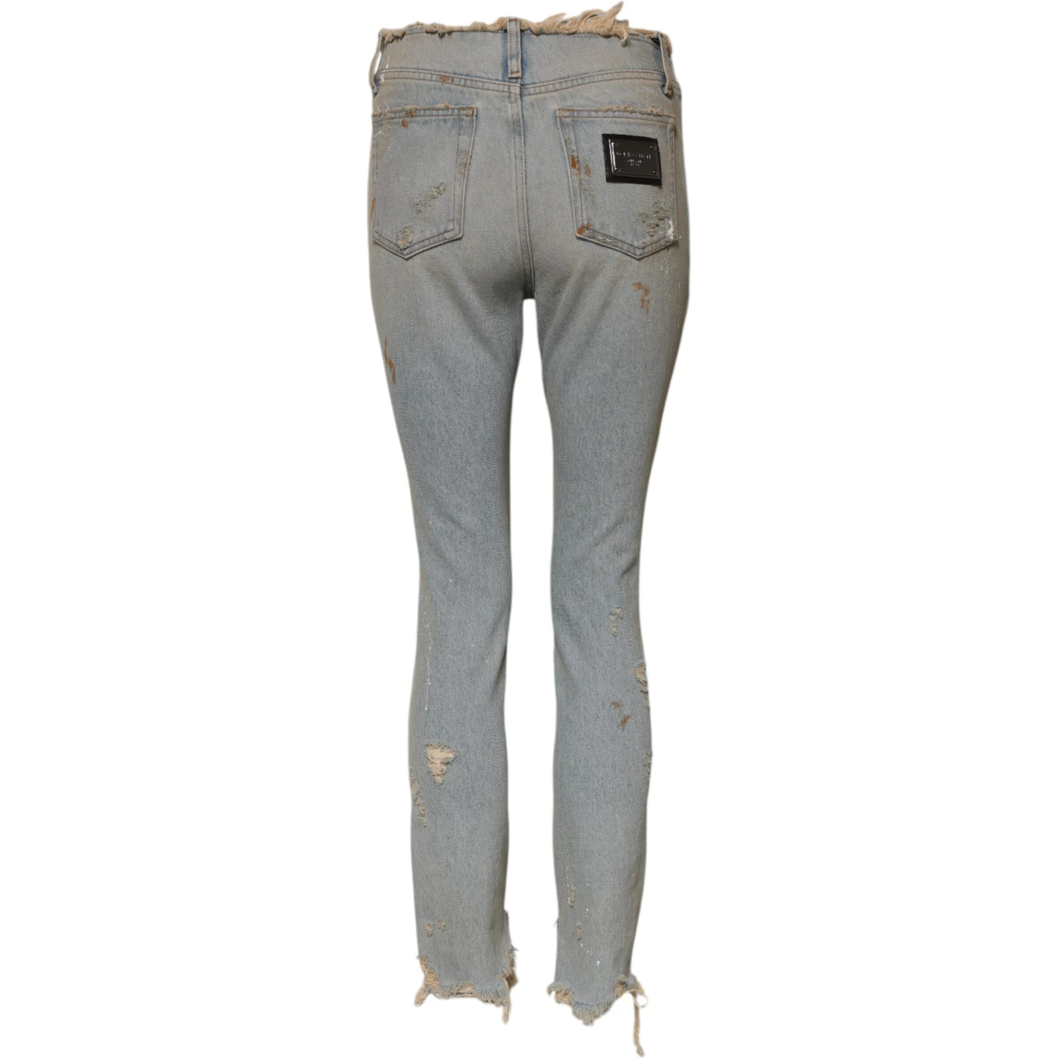 Light Blue High Waist Skinny Denim Jeans