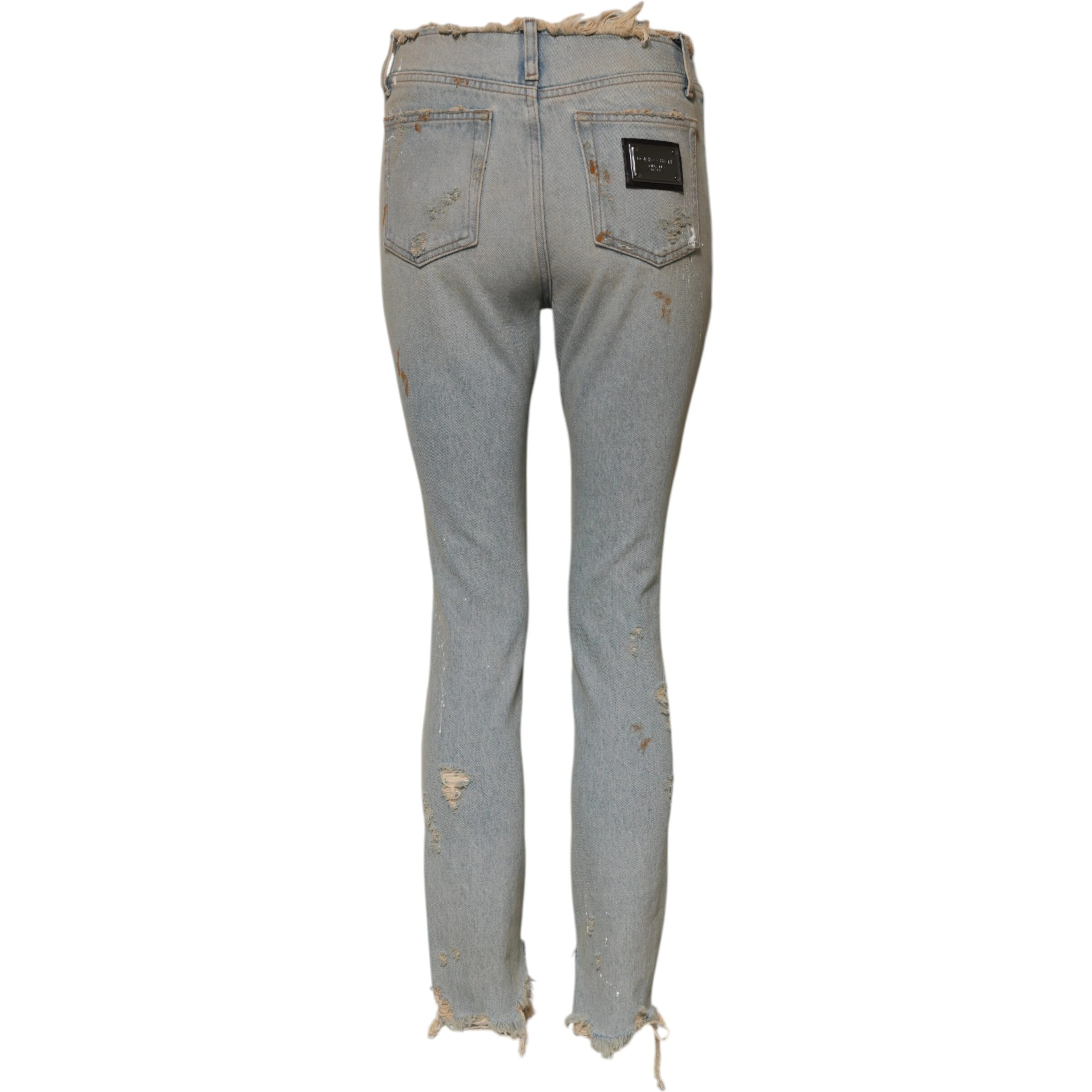 Light Blue High Waist Skinny Denim Jeans