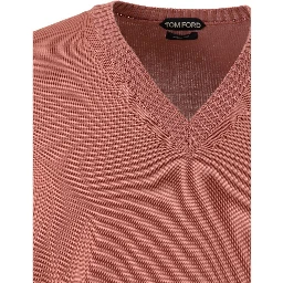 Pink Silk Sweatshirt