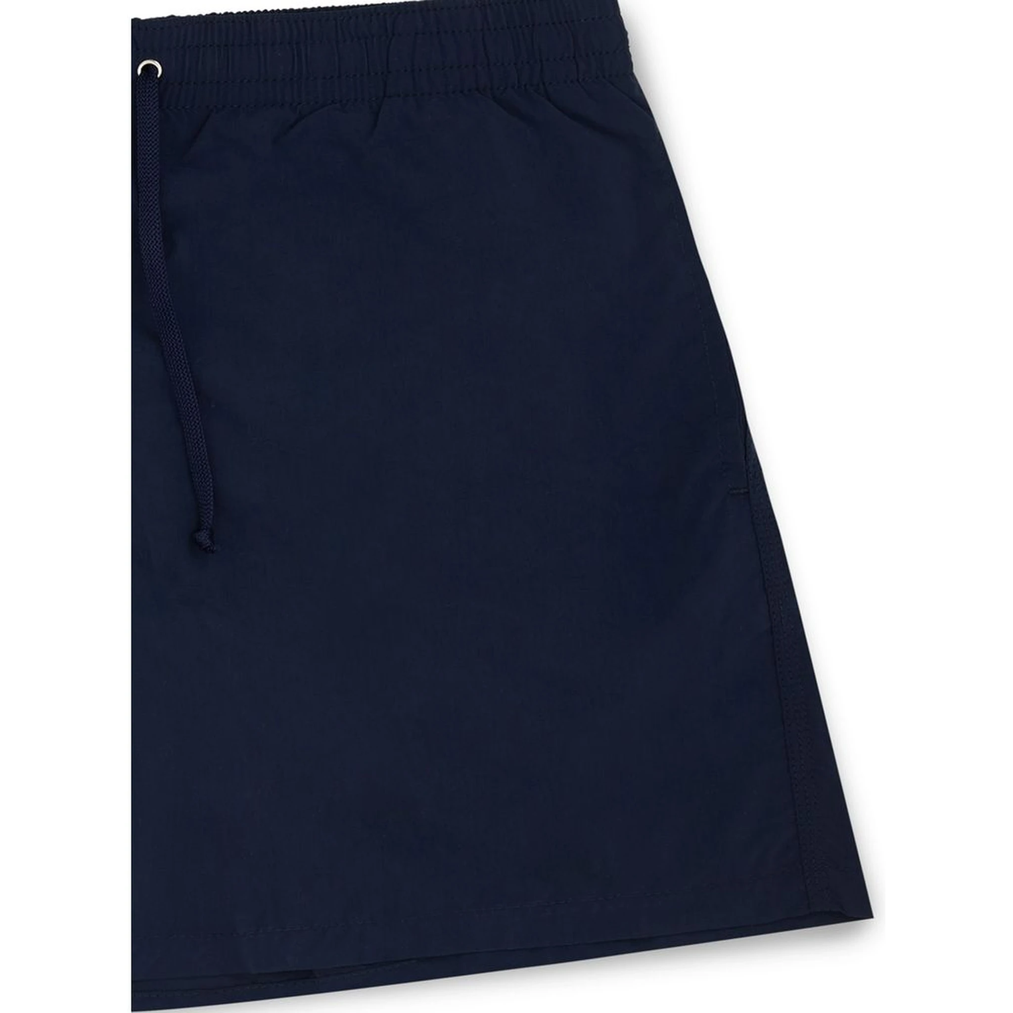 Blue Polyester Swim Shorts