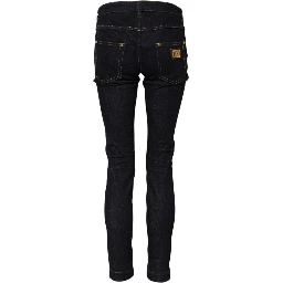 Blue Cotton PRETTY LowWaist Skinny Denim Jeans