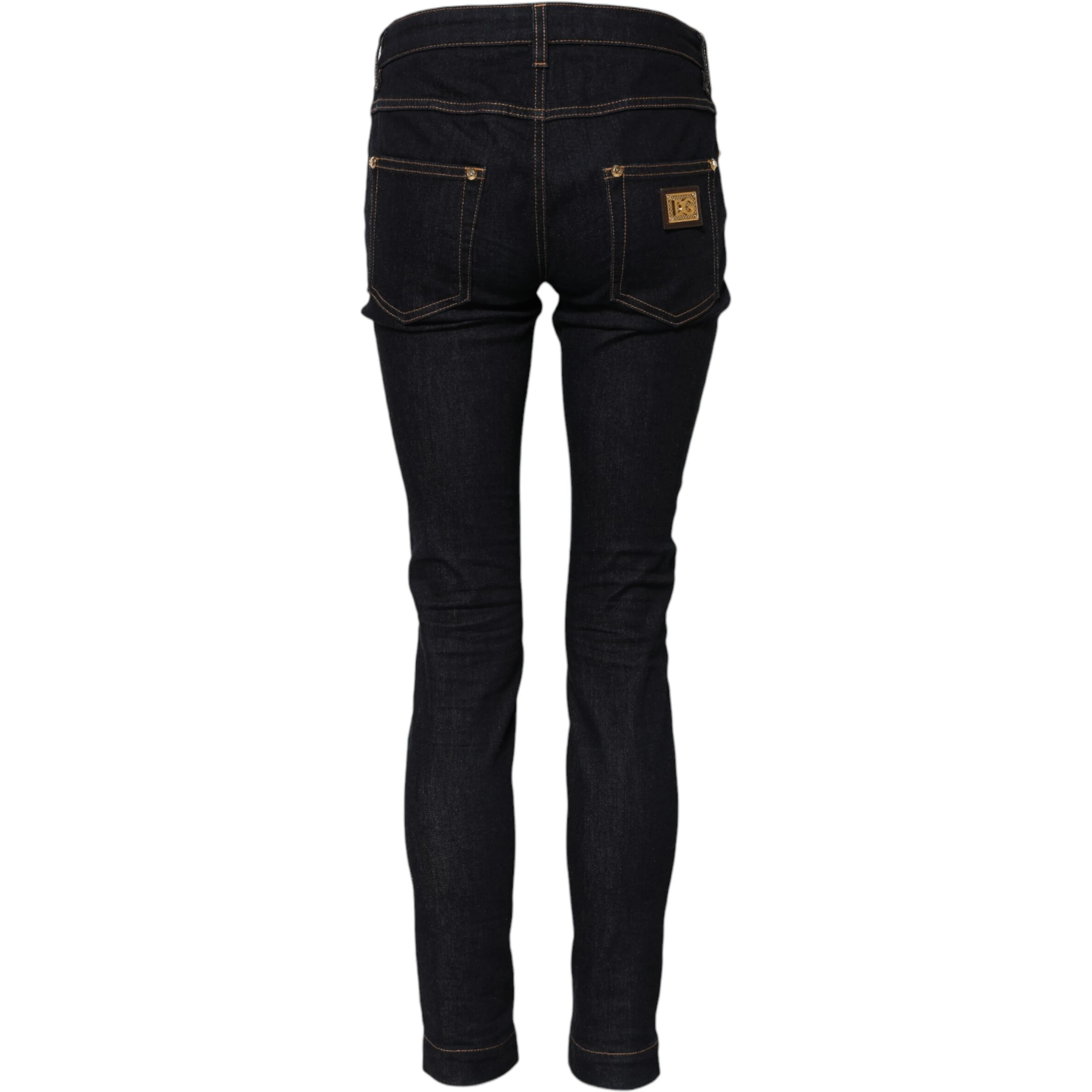 Blue Cotton PRETTY LowWaist Skinny Denim Jeans