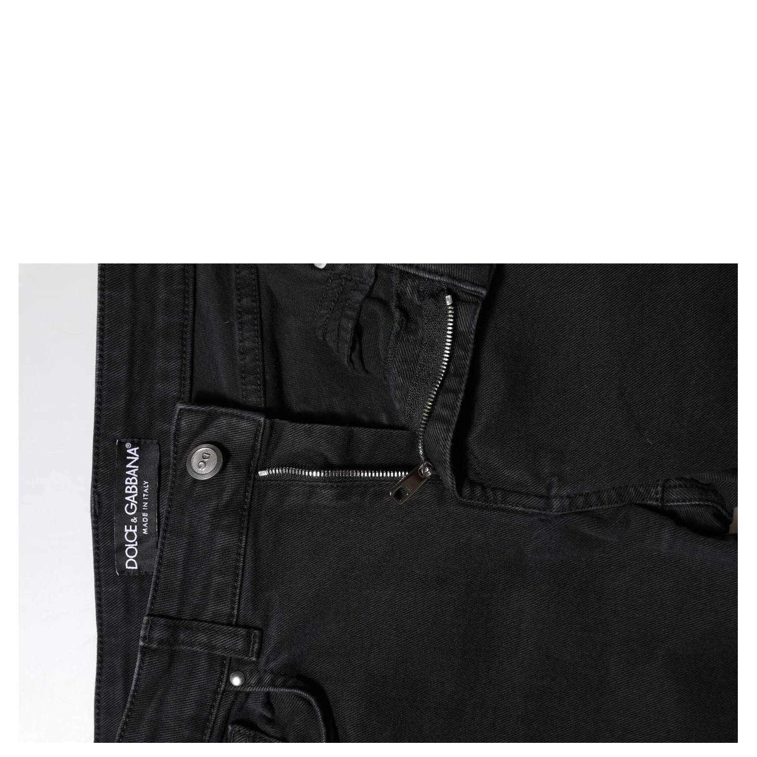 Black Cotton Mid Waist Skinny Denim Jeans