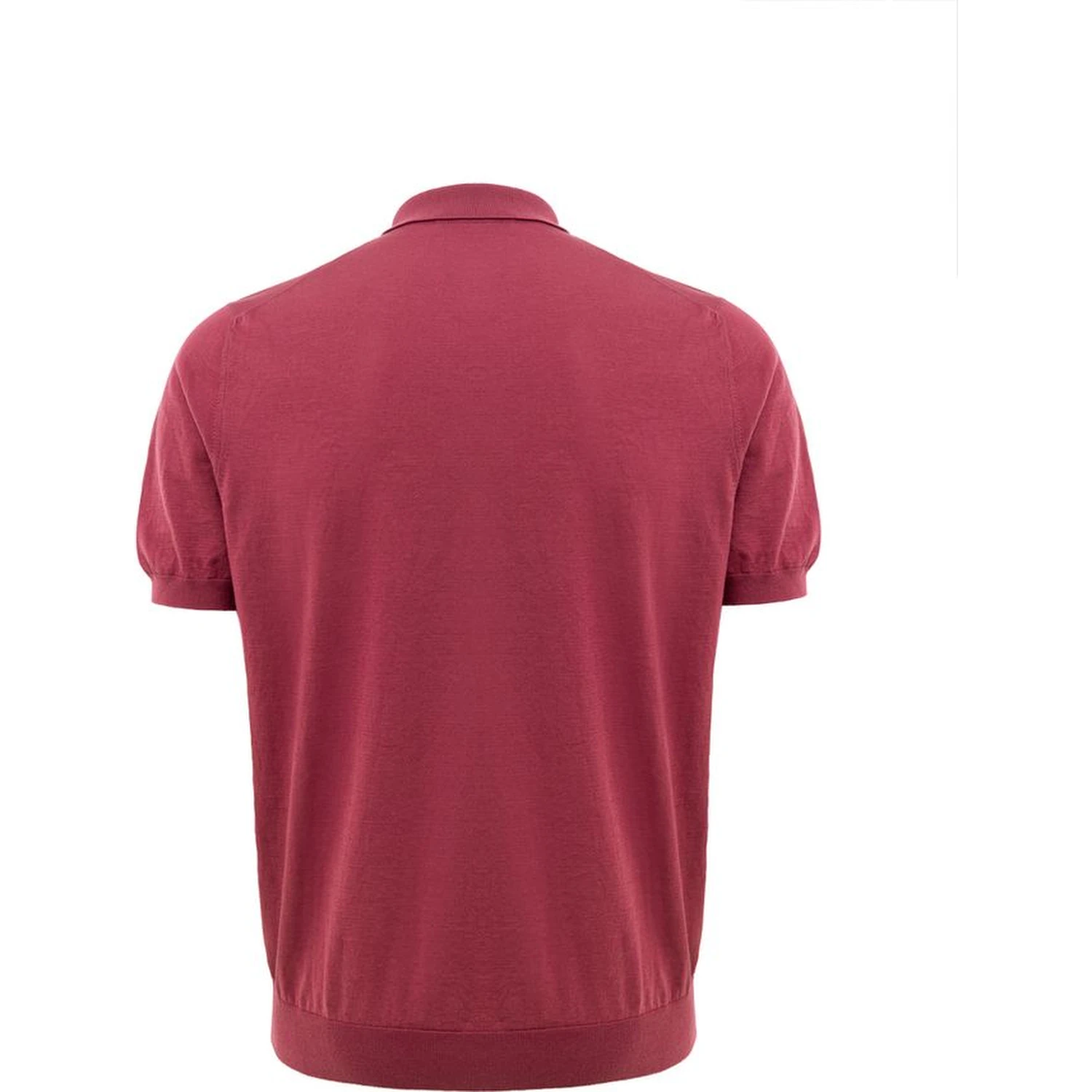 Red Cotton Polo Shirt