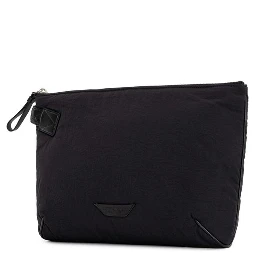 Black Nylon Clutch Bag