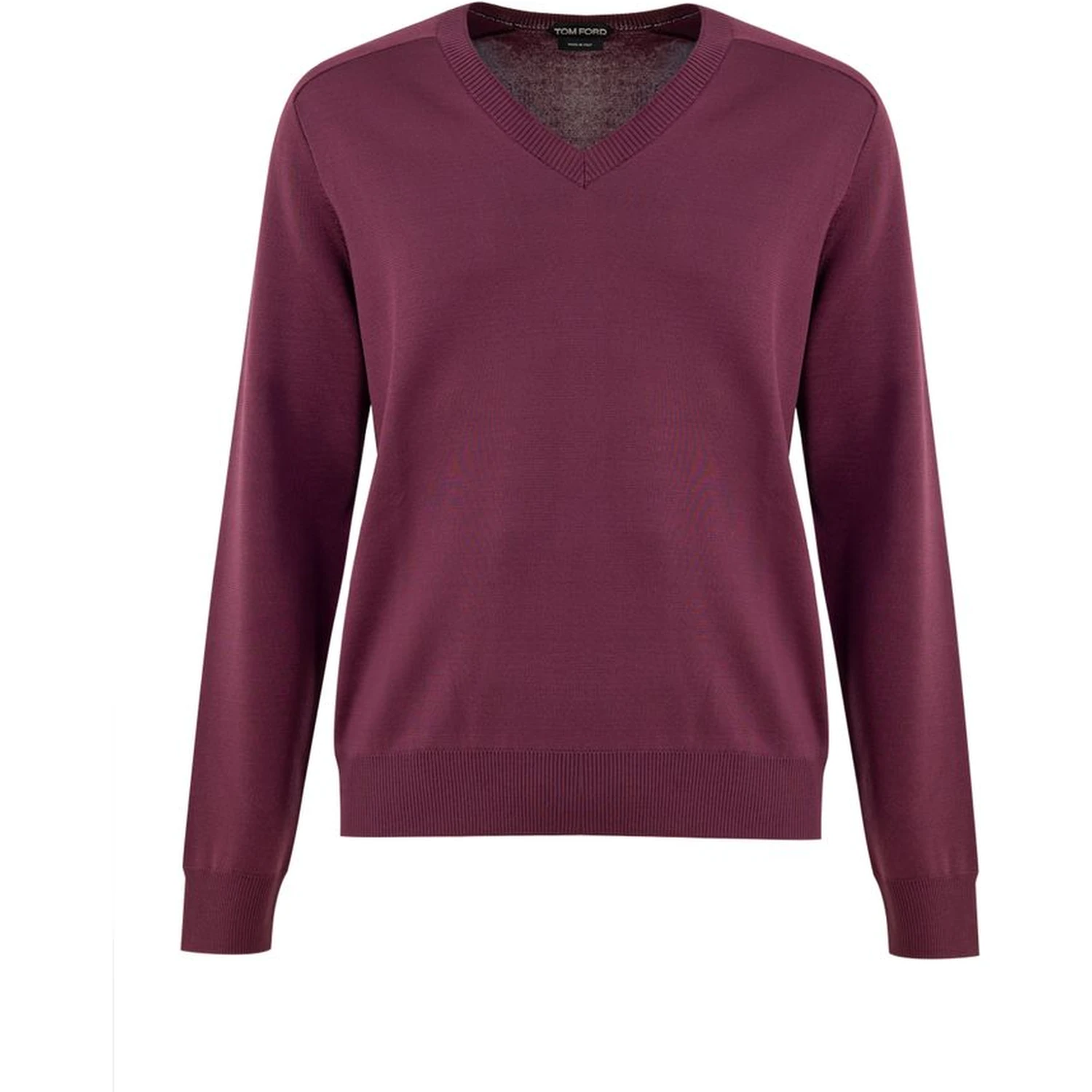 Purple Silk Sweatshirt