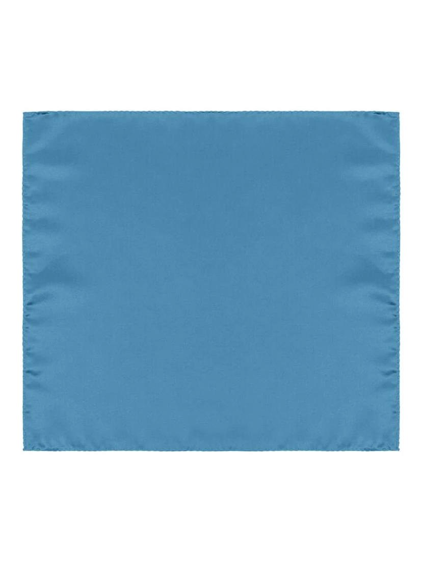 Light Blue Silk Pocket Square