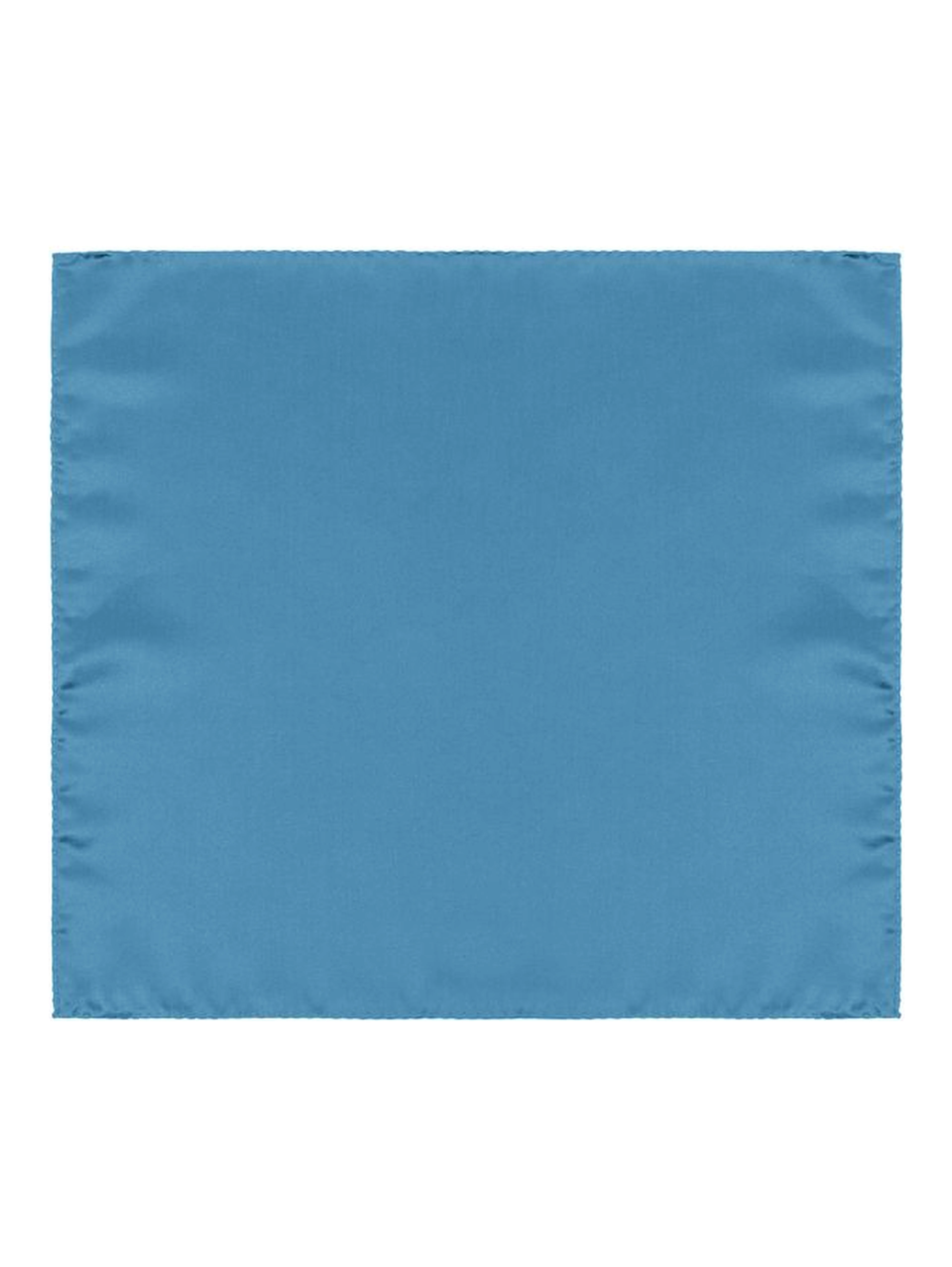 Light Blue Silk Pocket Square