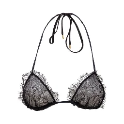 Black Polyamide Bra