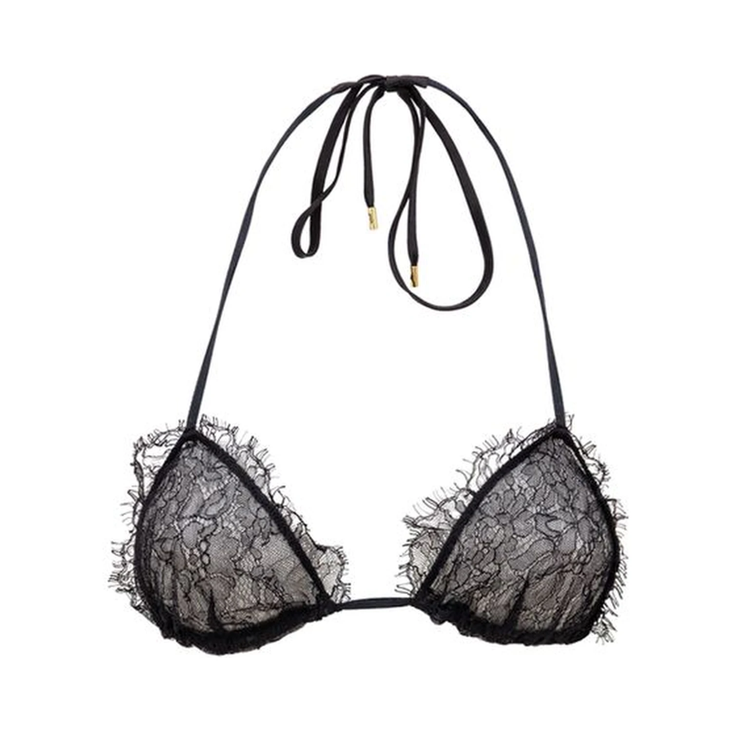 Black Polyamide Bra