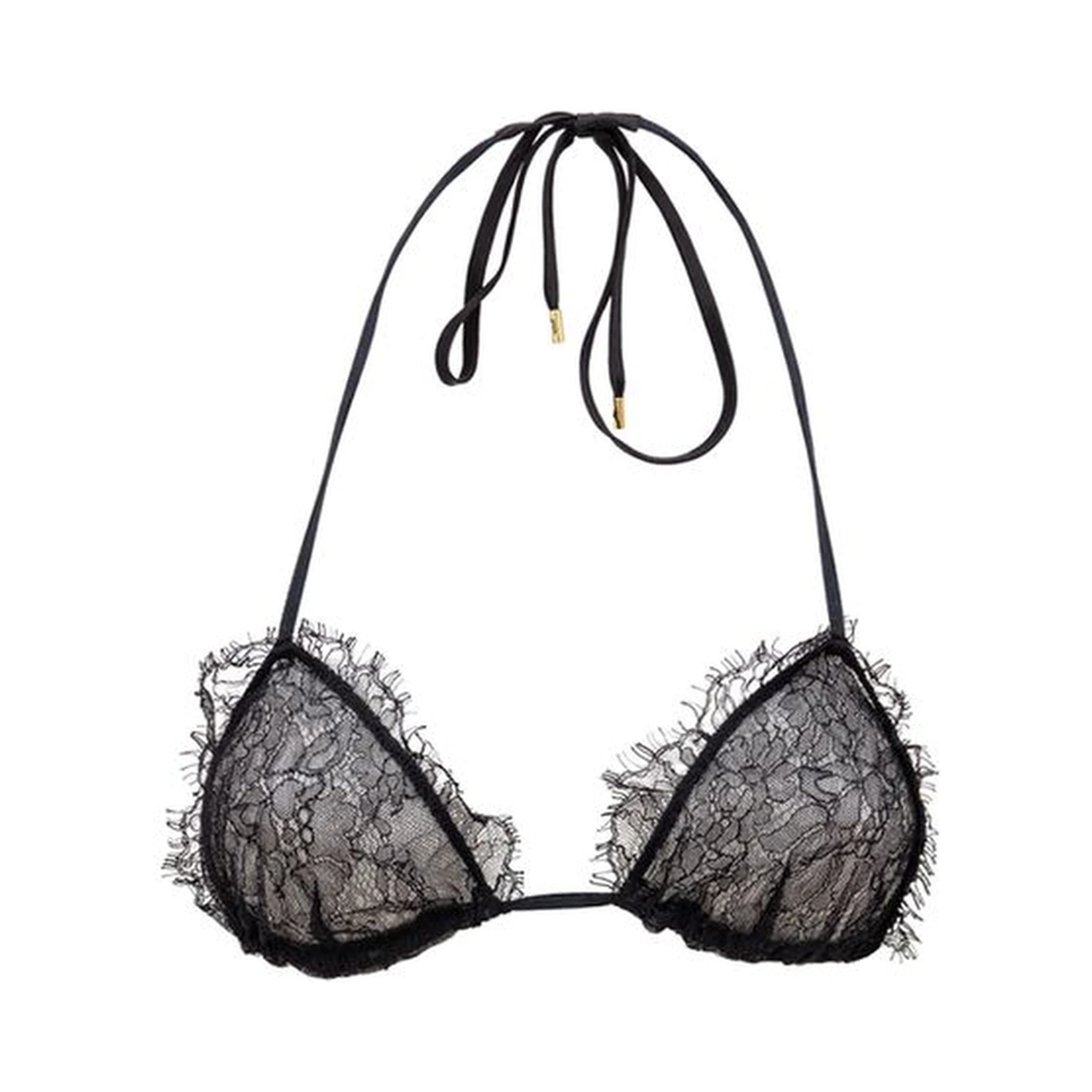 Black Polyamide Bra