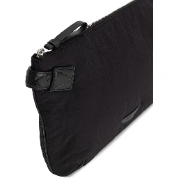 Black Nylon Clutch Bag