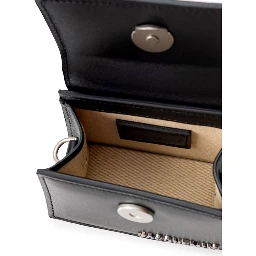 Black Leather Handbag