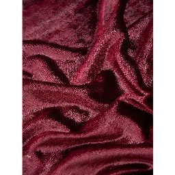Bordeaux Polyester Cocktail Dress