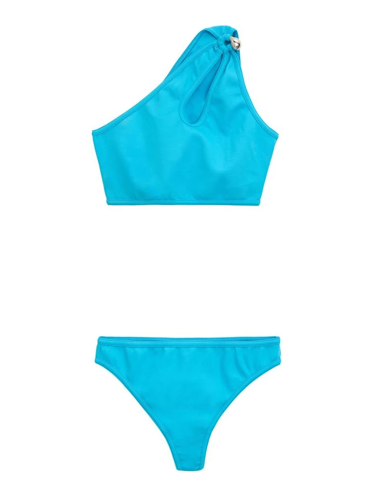 Turquoise Polyamide Bikini