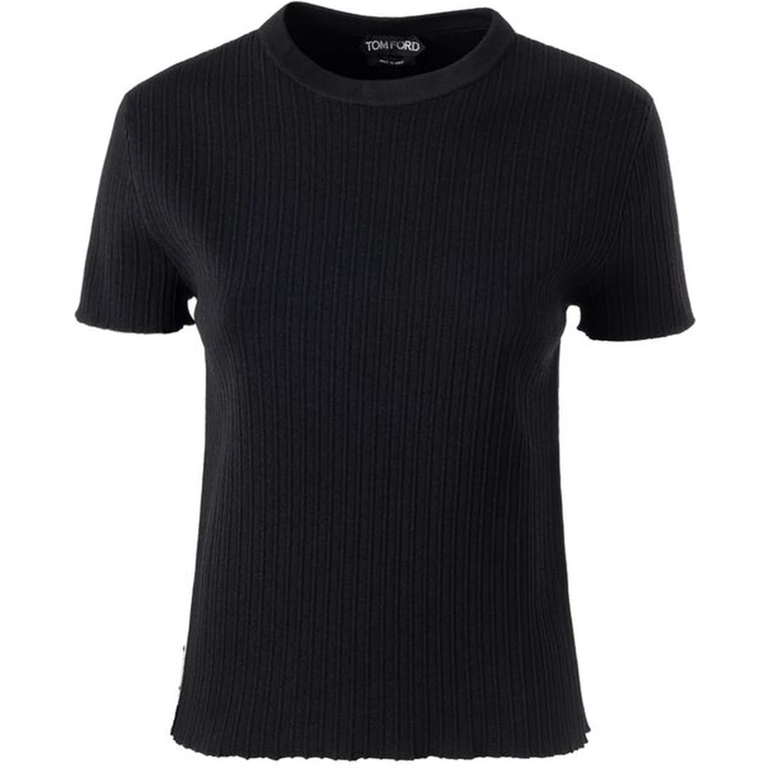 Black Silk T-Shirt