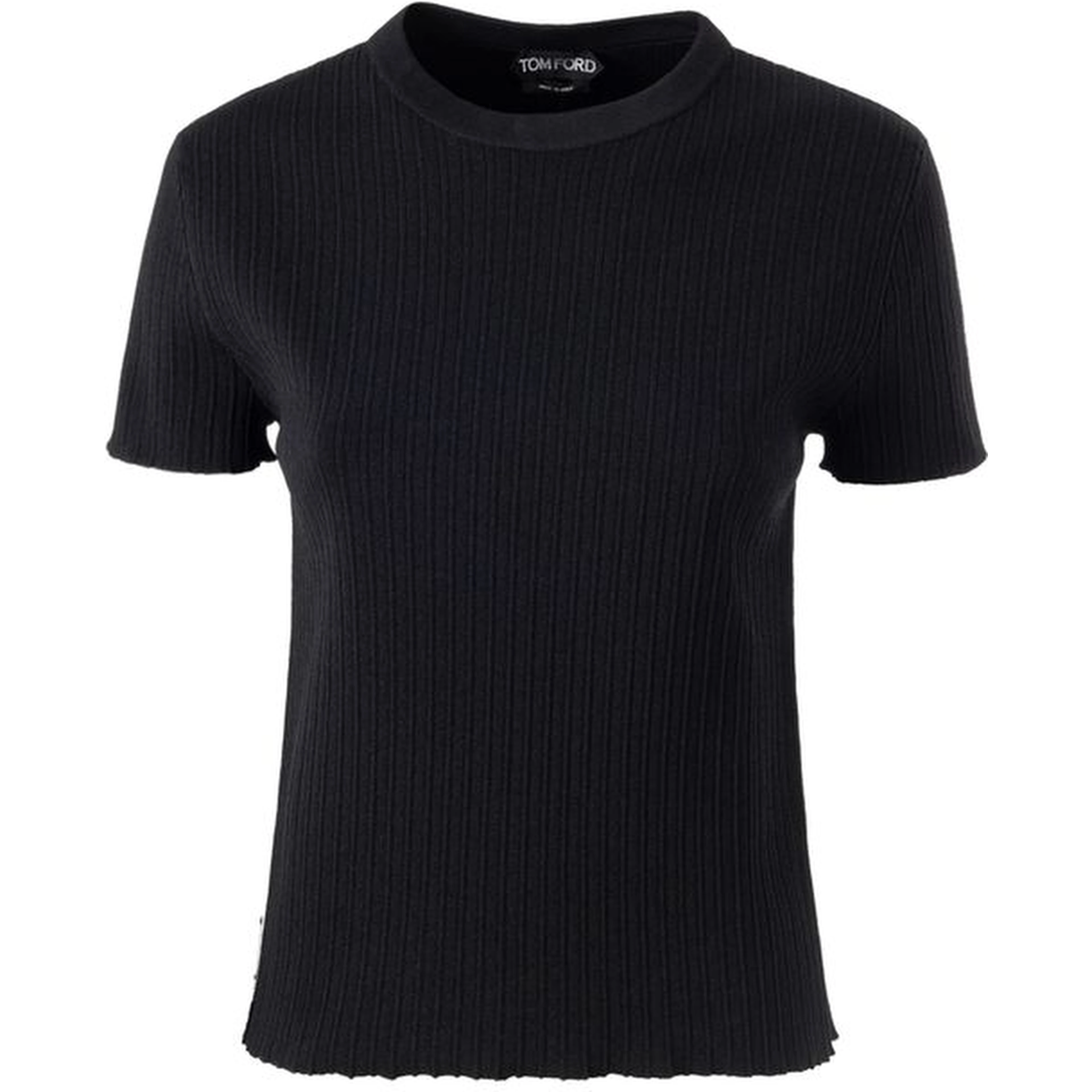 Black Silk T-Shirt