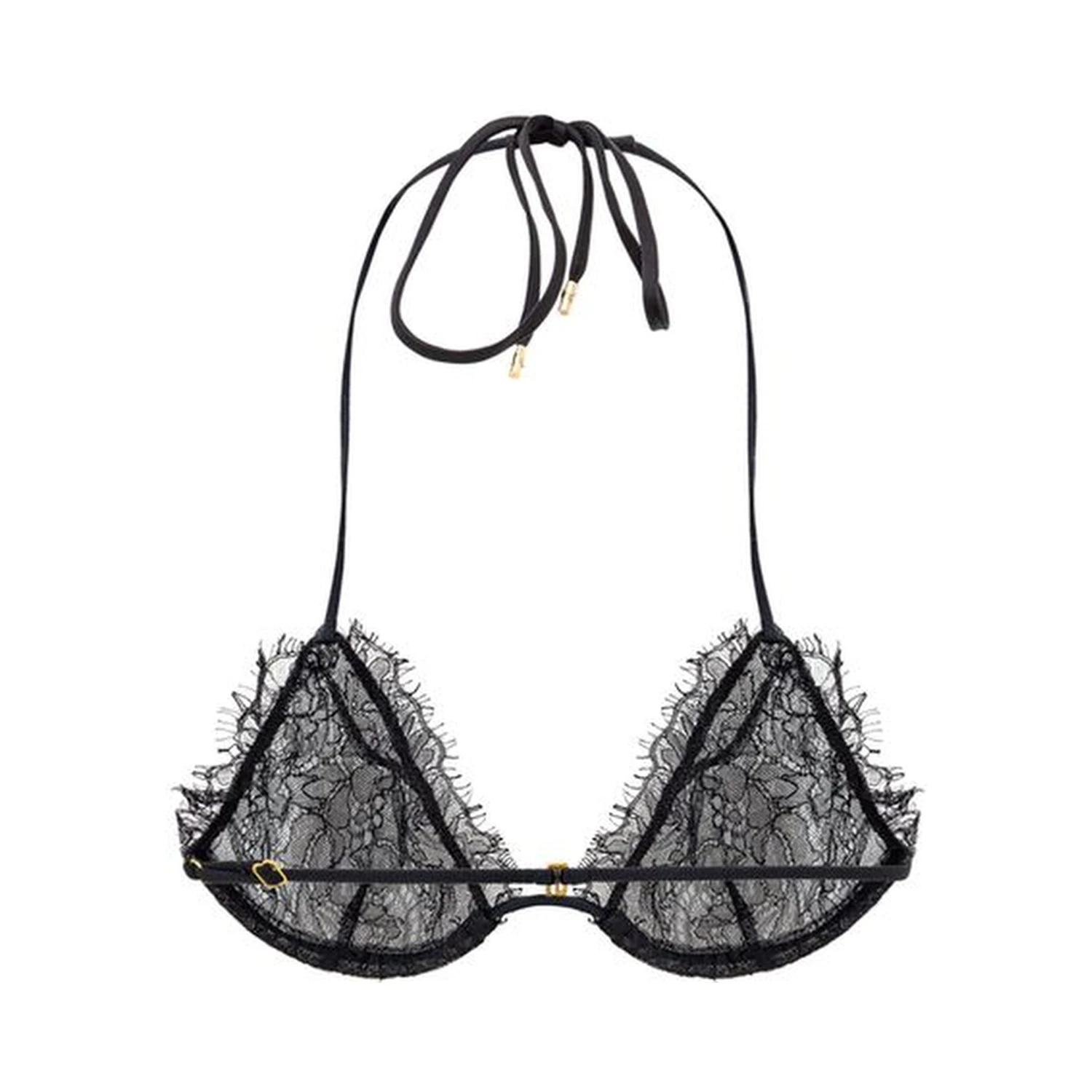 Black Polyamide Bra
