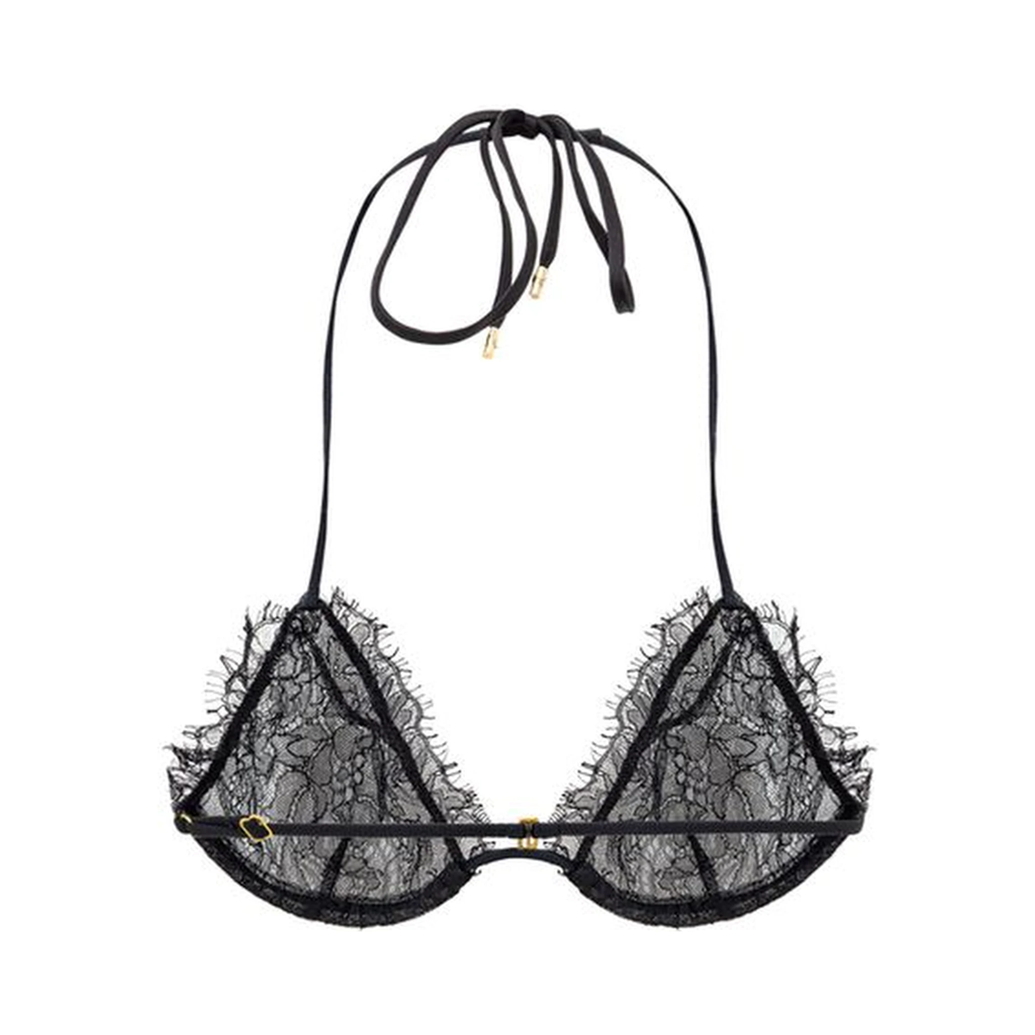 Black Polyamide Bra