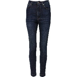 Blue GRACE High Waist Skinny Denim Jeans