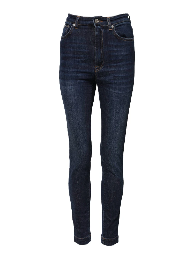 Blue GRACE High Waist Skinny Denim Jeans