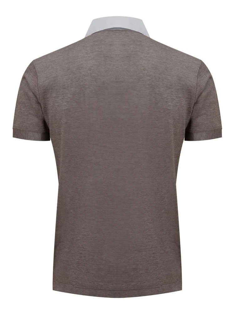 Bicolor Cotton Shortsleeve Shirt alternative