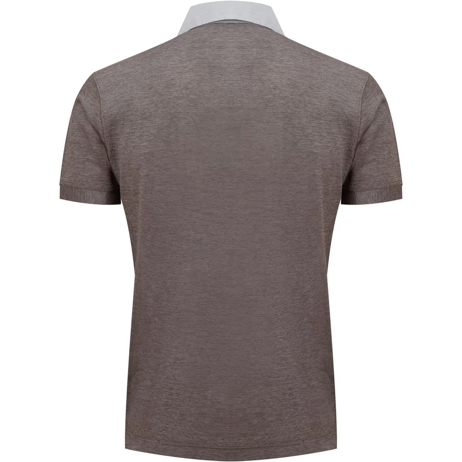 Bicolor Cotton Shortsleeve Shirt