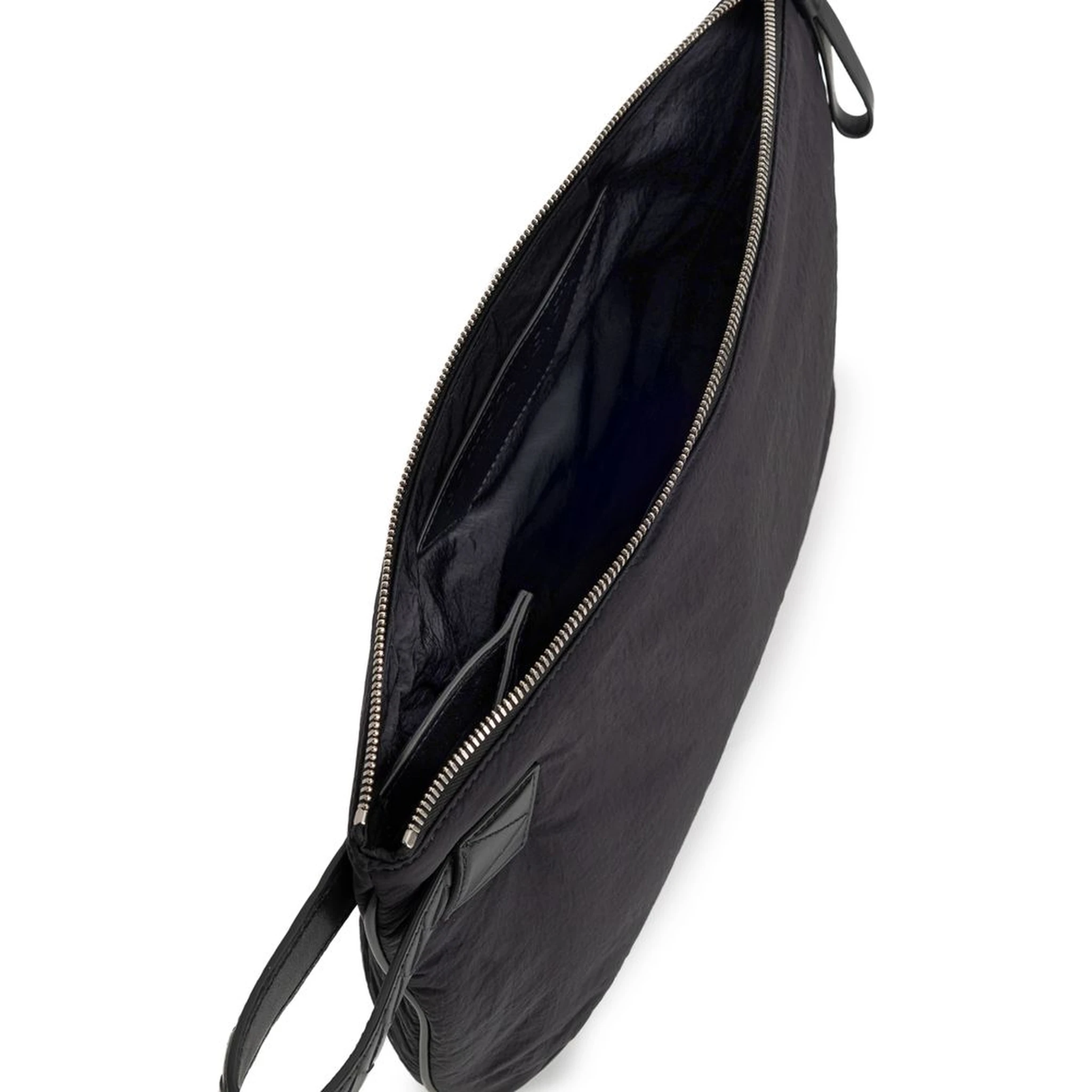 Black Nylon Clutch Bag