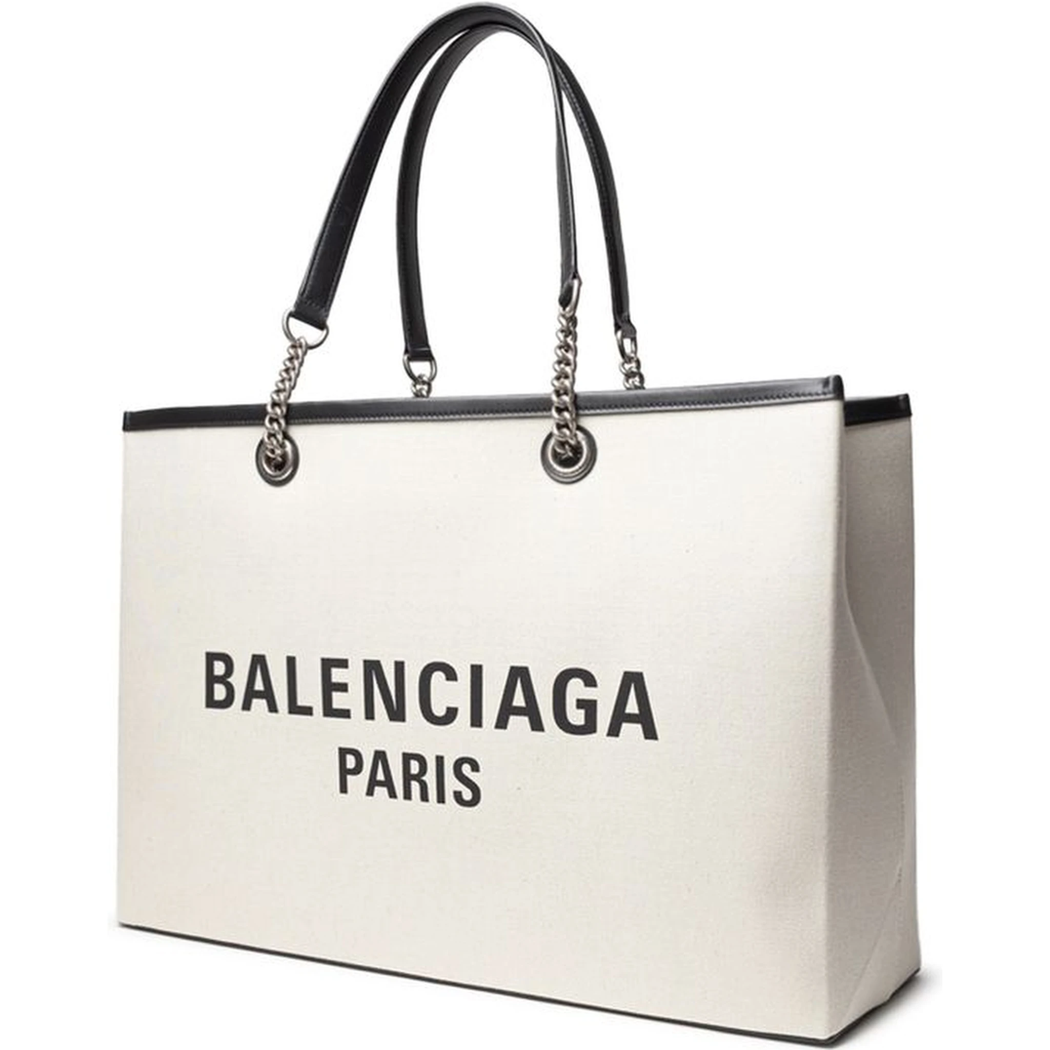 Gray Cotton Tote Bag