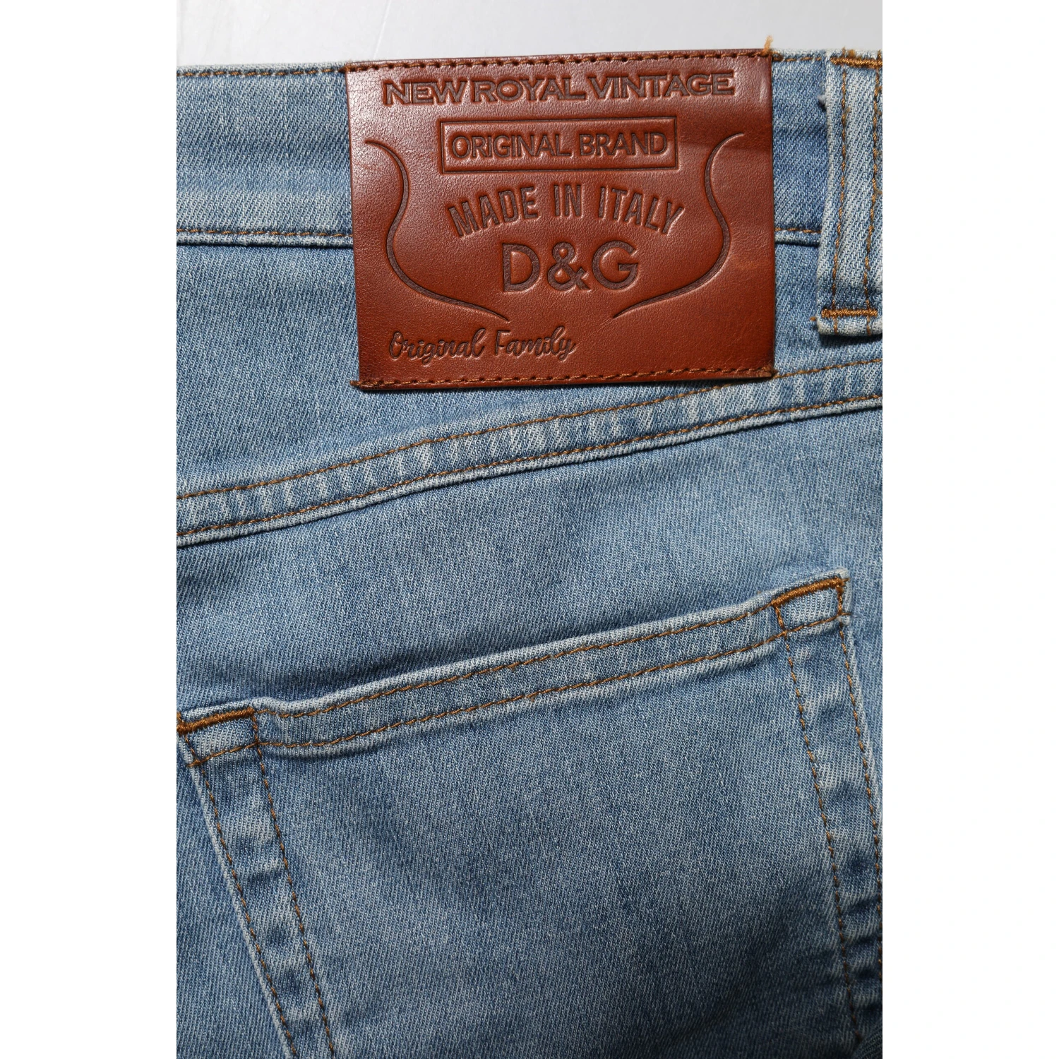 Blue Cotton PRETTY MidWaist Skinny Denim Jeans