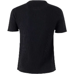 Black Silk T-Shirt