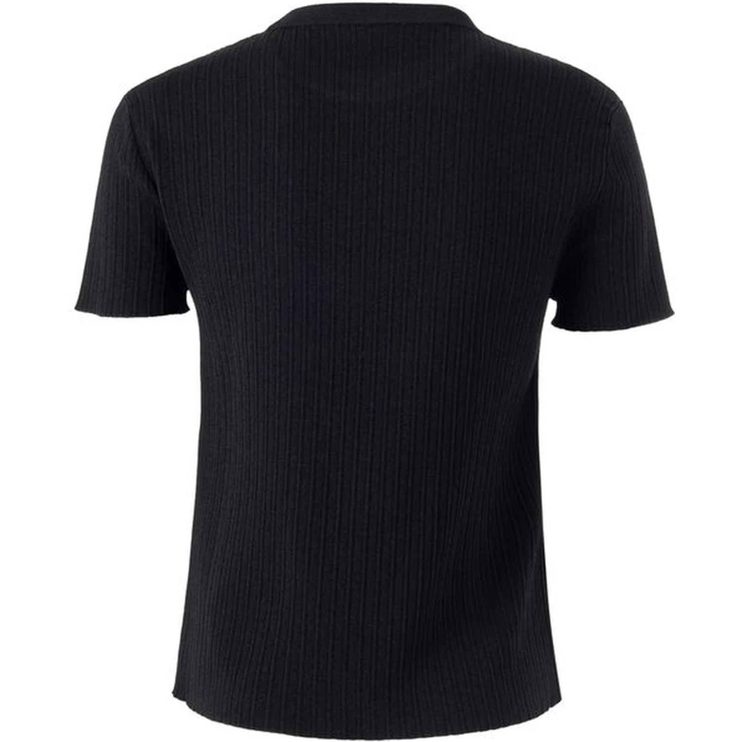 Black Silk T-Shirt