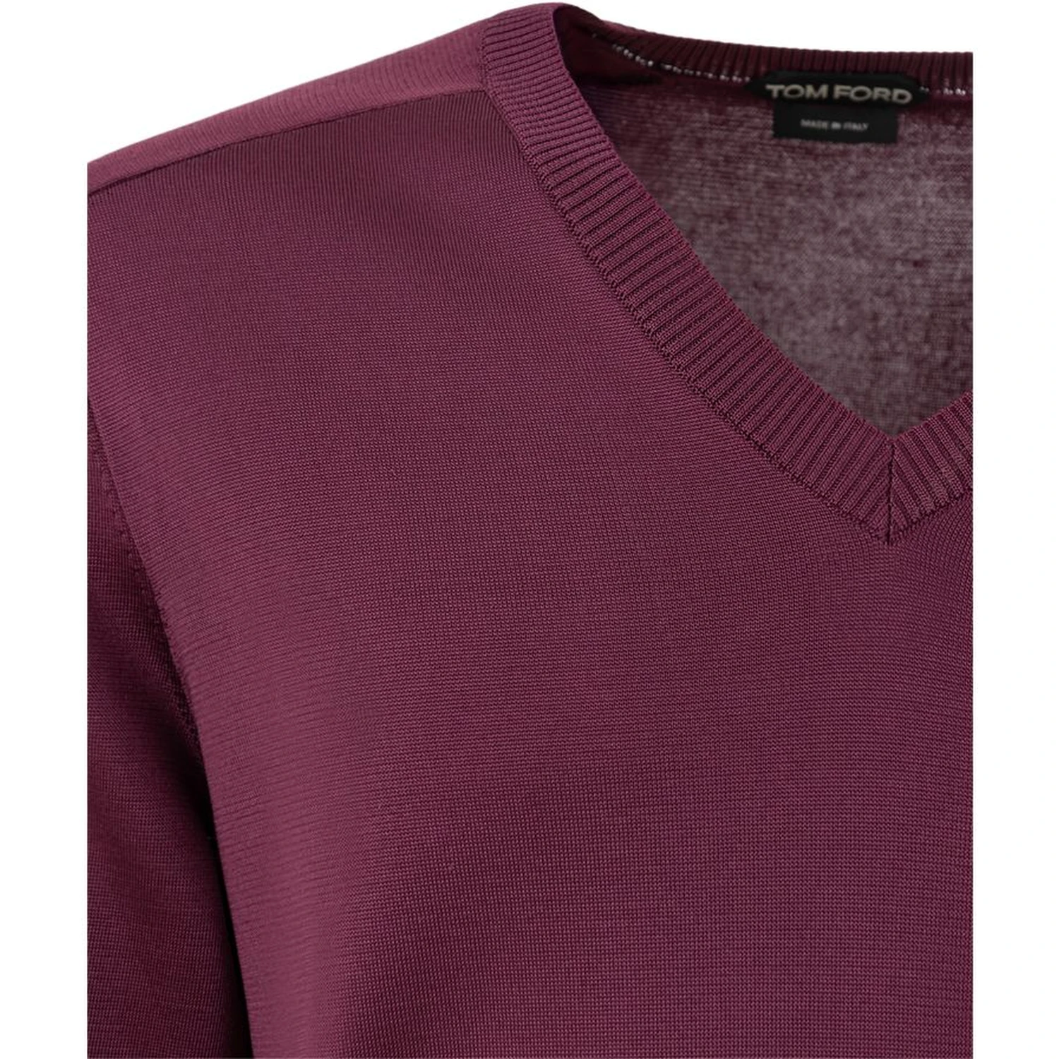 Purple Silk Sweatshirt