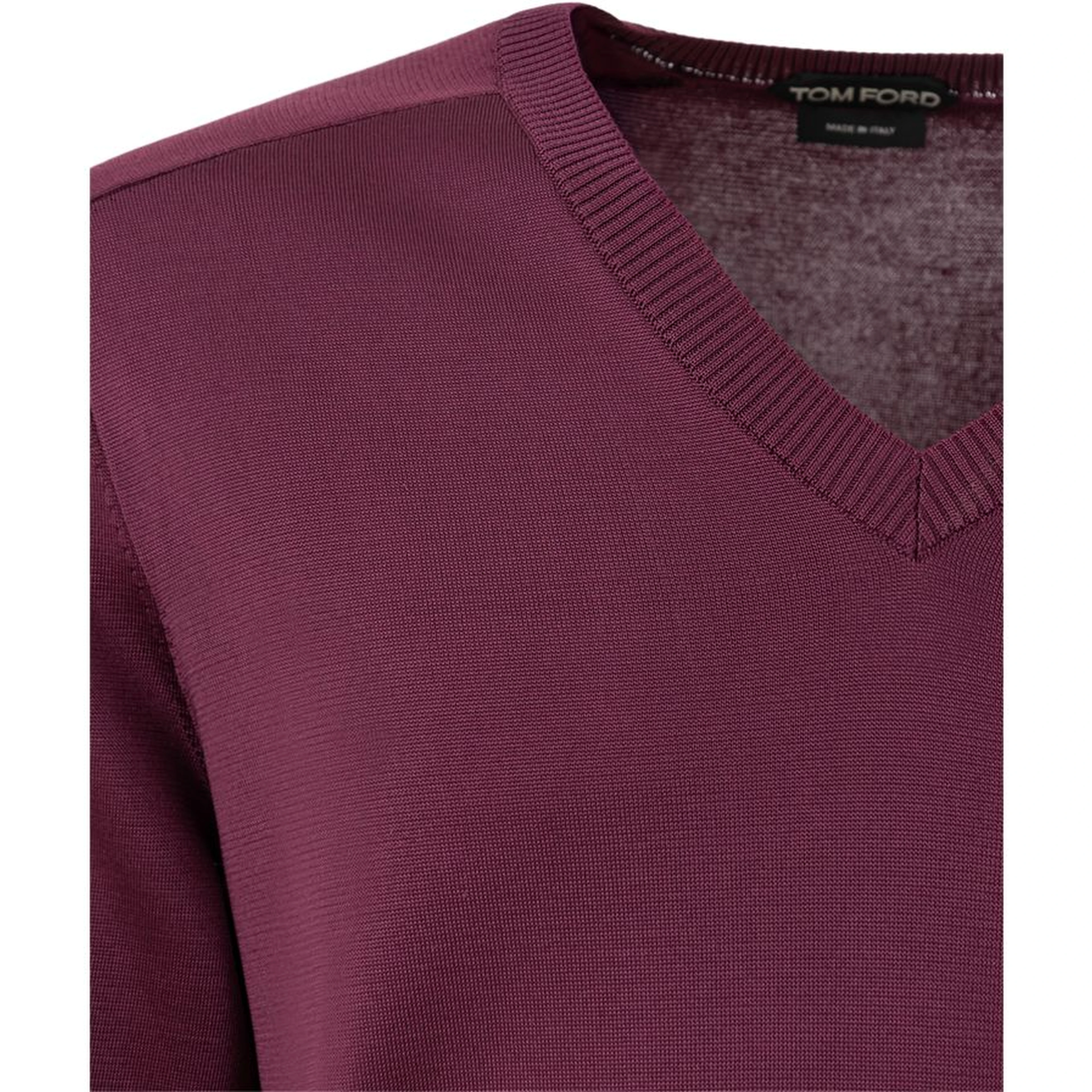 Purple Silk Sweatshirt