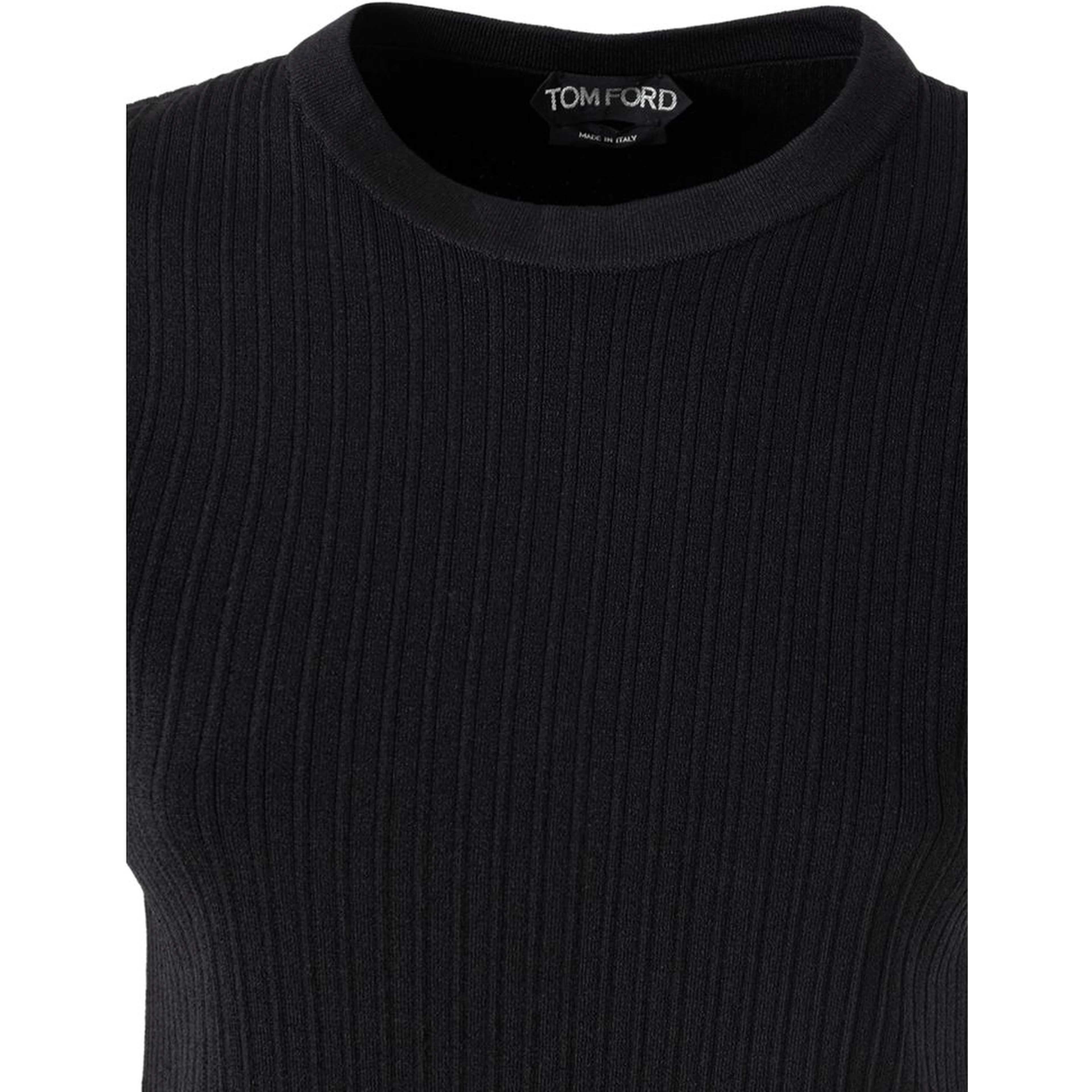 Black Silk T-Shirt