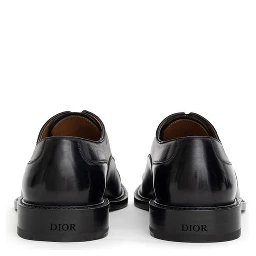 Black Leather Oxfords And Derbies