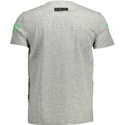 تيشيرت قطني رمادي