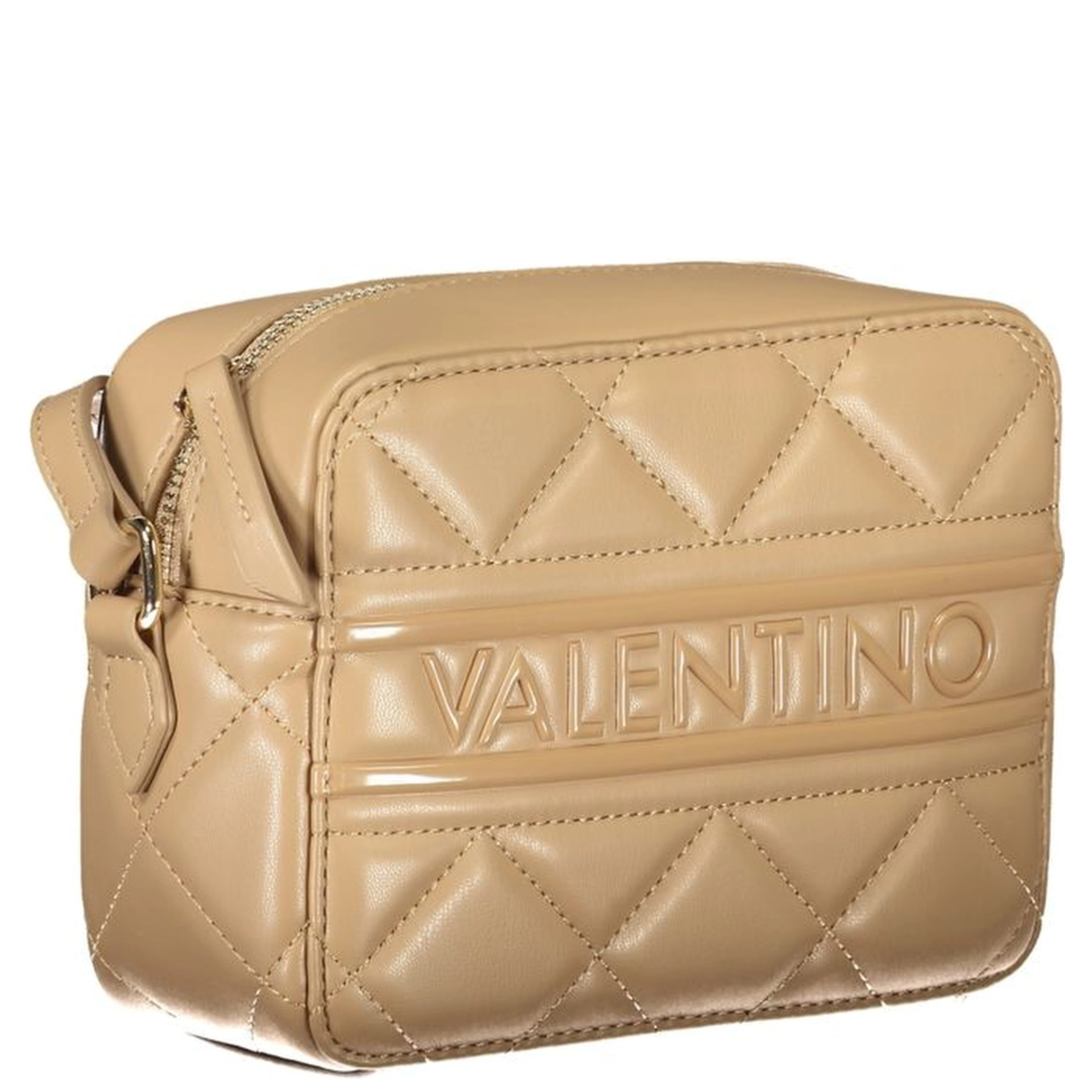 Beige Polyethylene Handbag