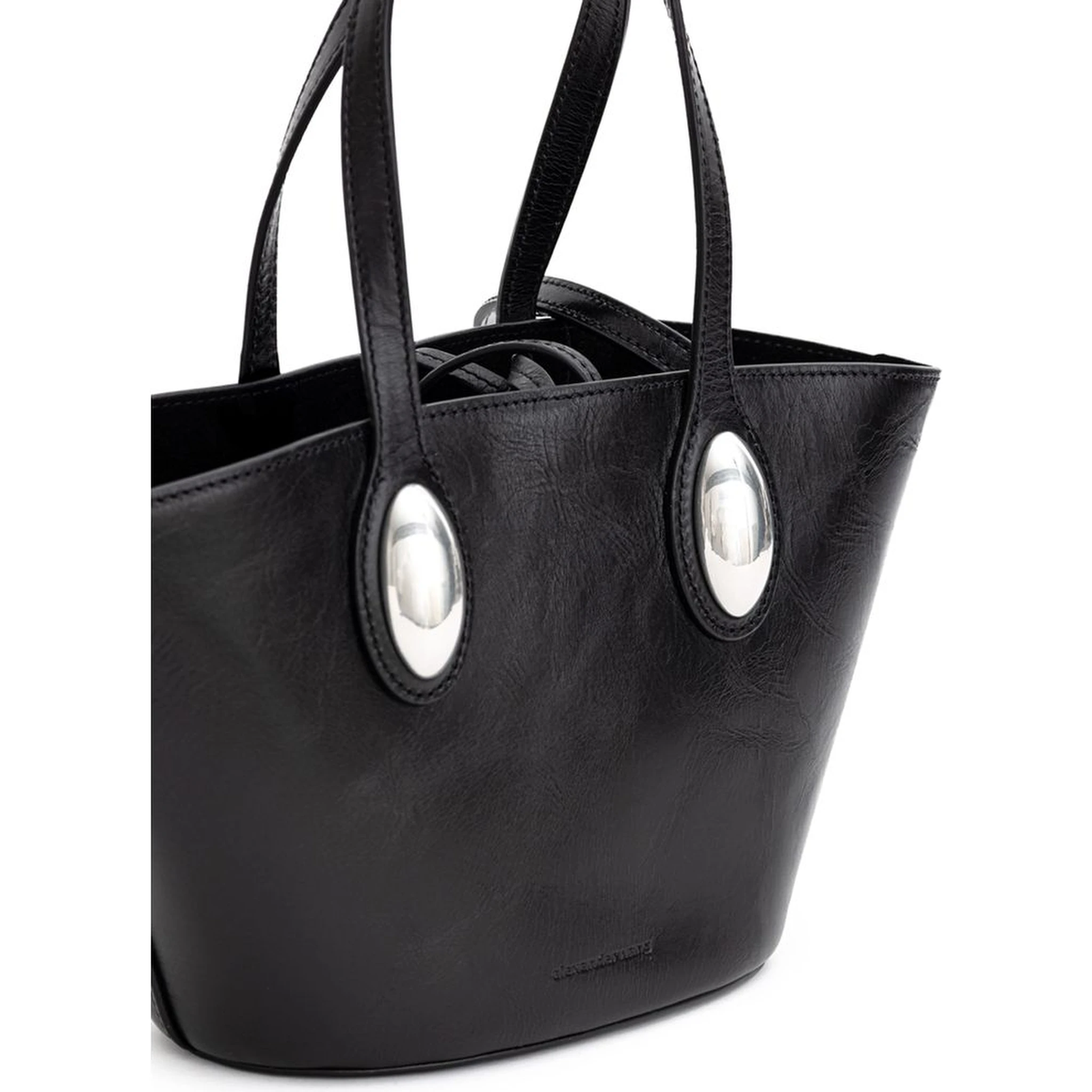 Black Leather Shoulder Bag