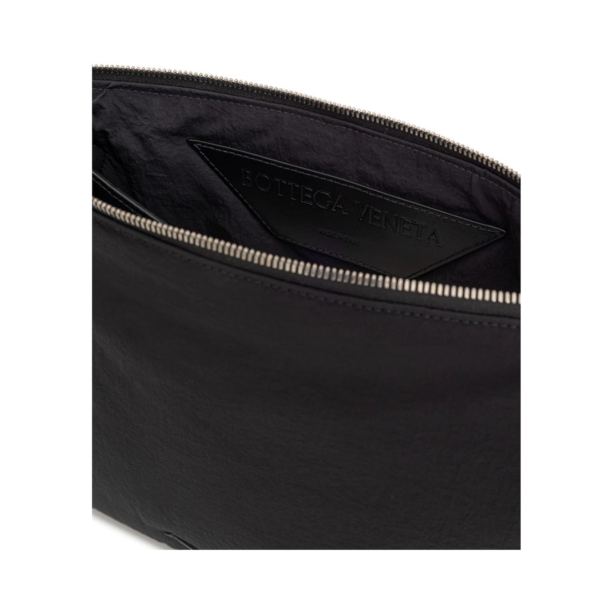 Black Nylon Clutch Bag
