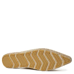 Yellow Leather Espadrille