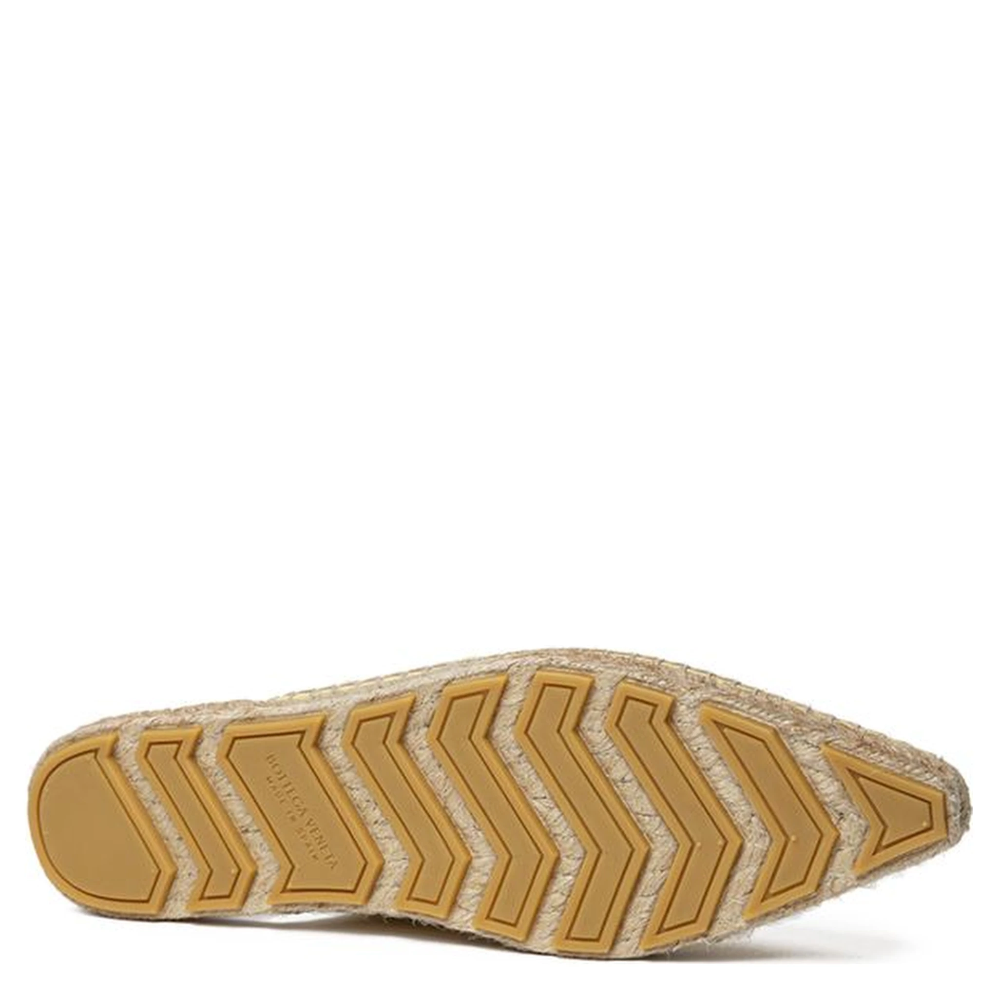Yellow Leather Espadrille