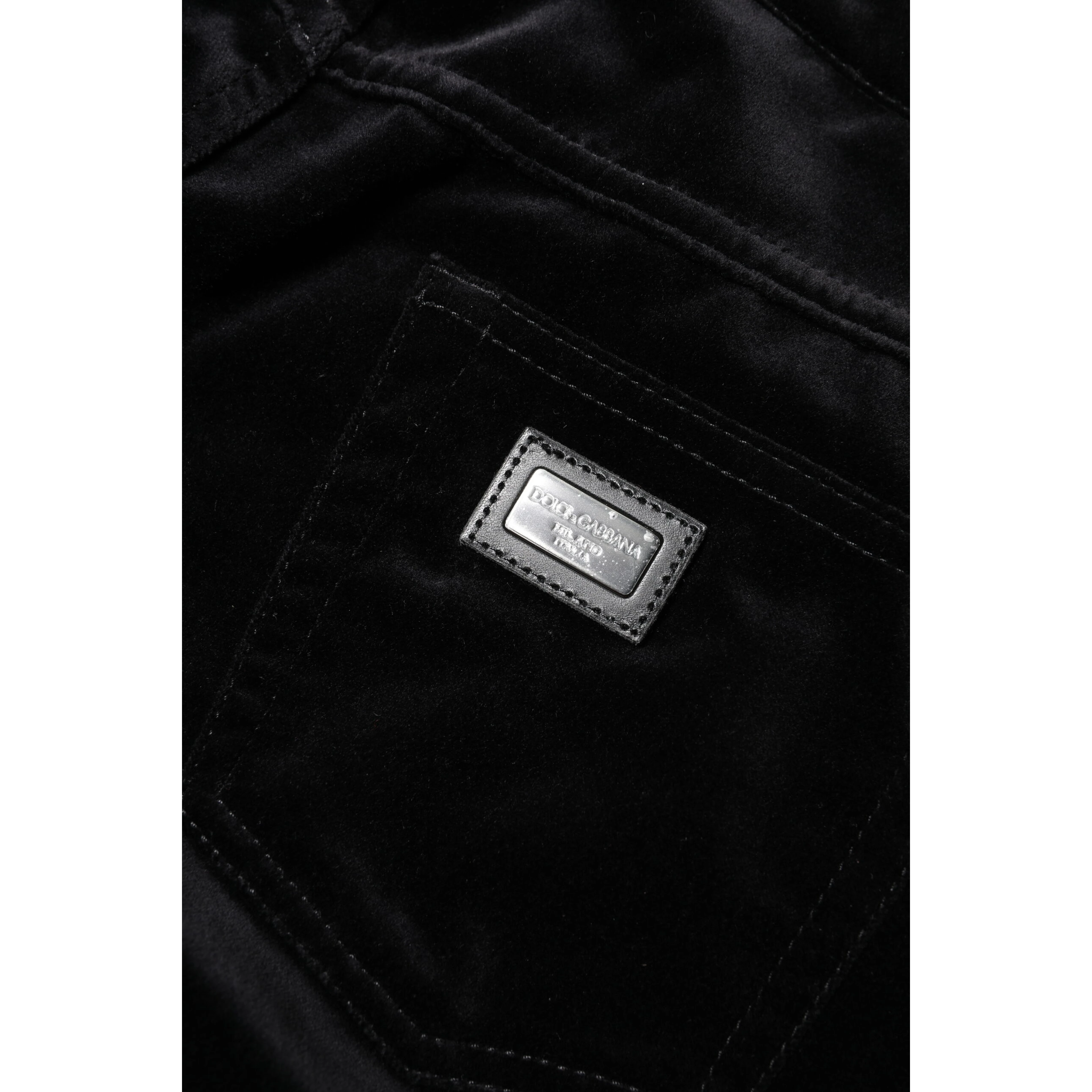 Black Cotton Skinny Capri Cropped Denim Jeans