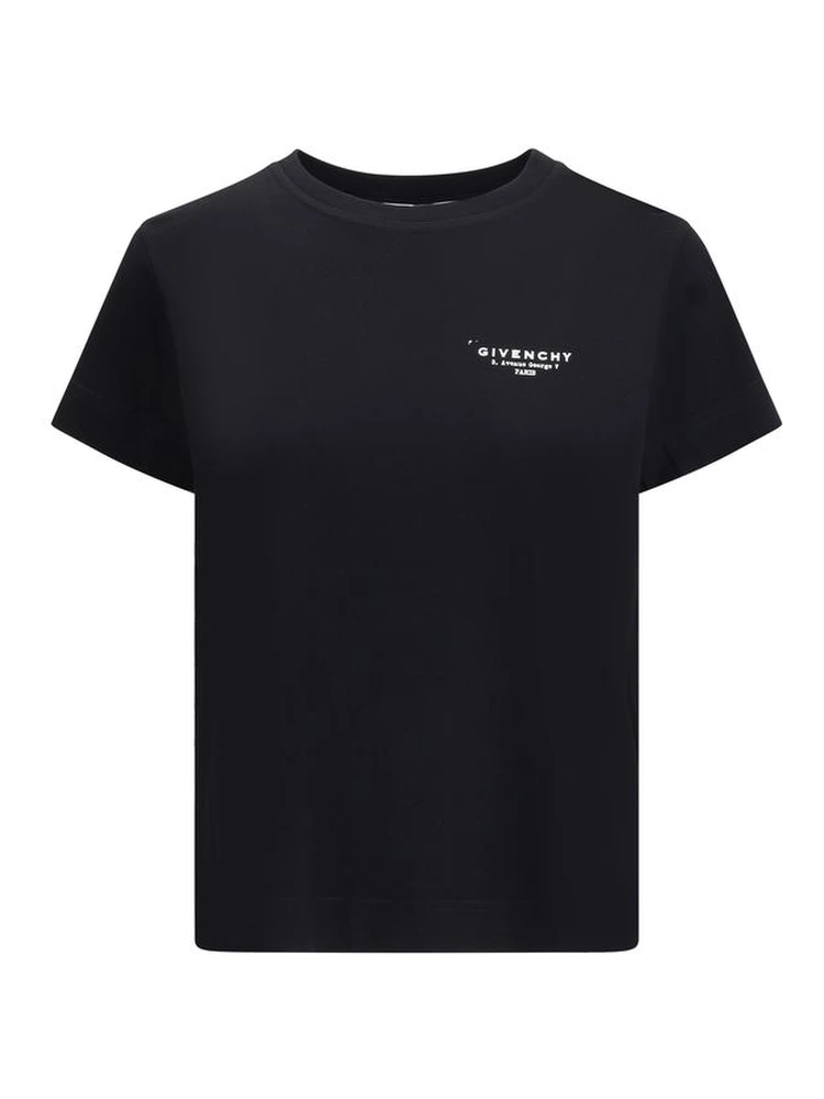 Black Cotton T-Shirt