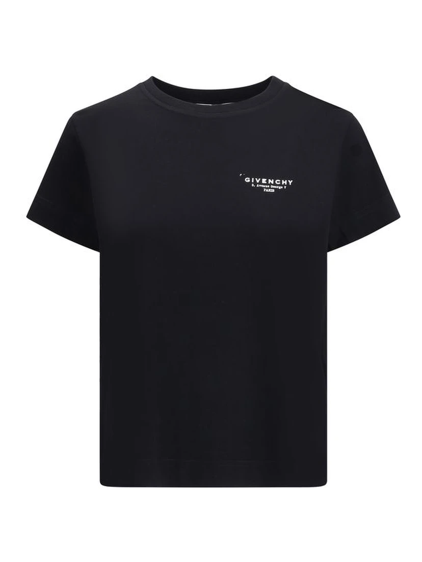 Black Cotton T-Shirt