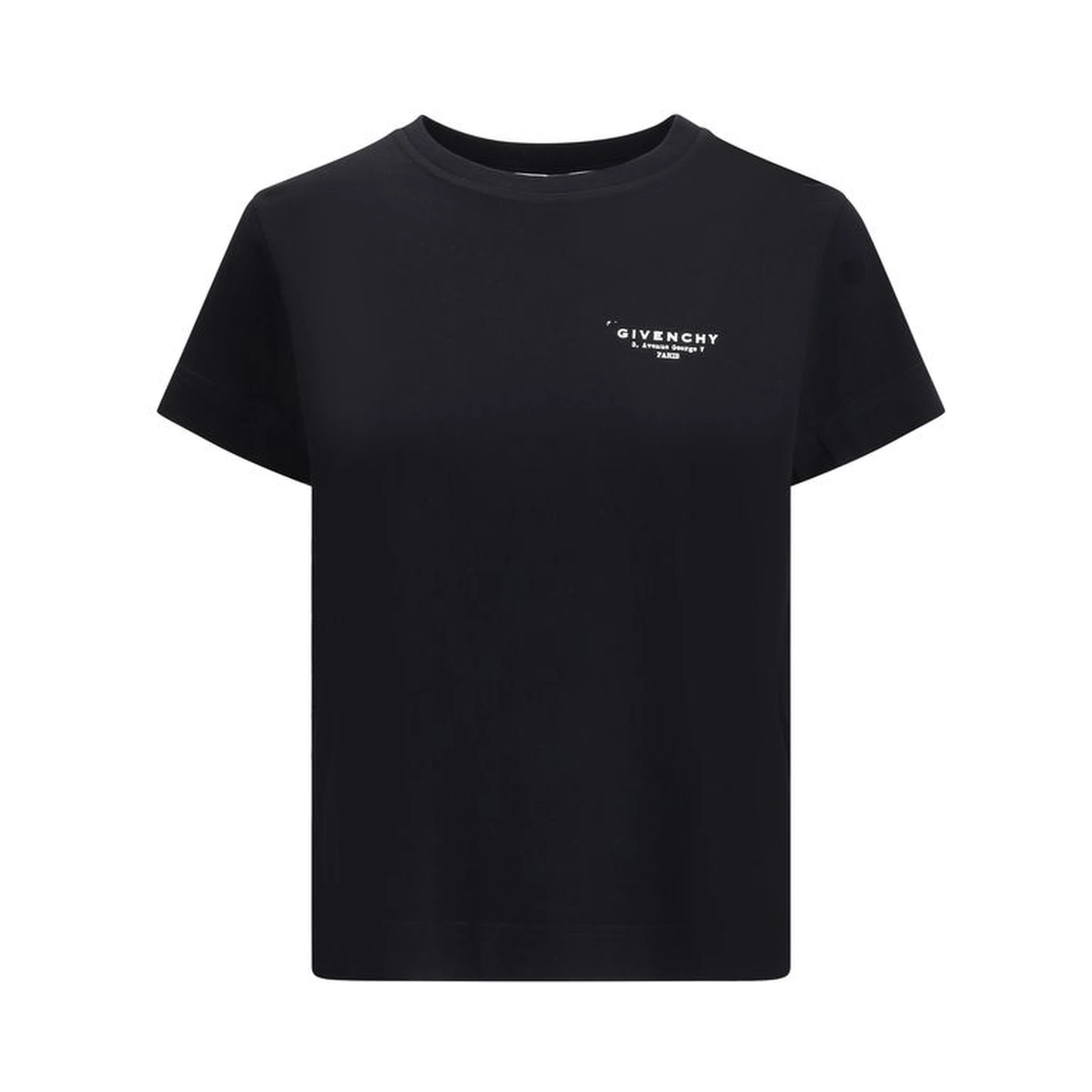 تيشيرت قطني أسود