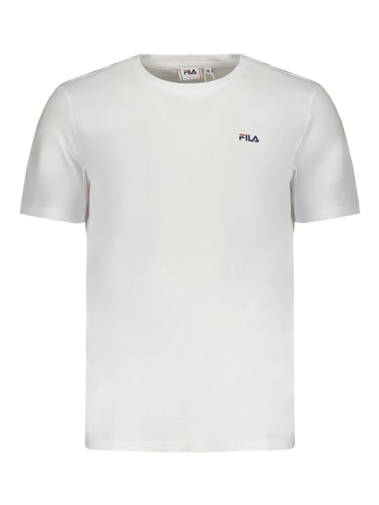 White Cotton Men's T-Shirt