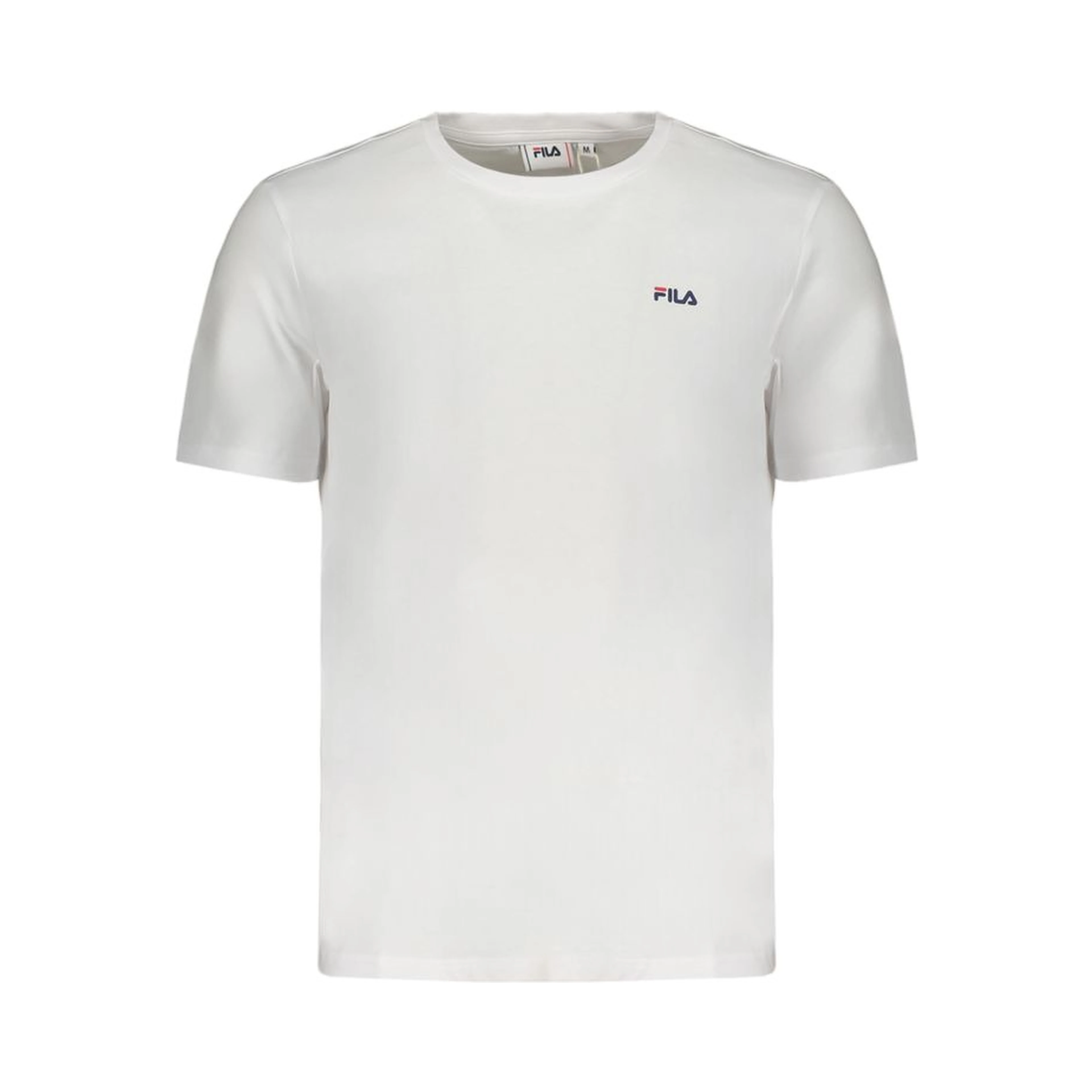 White Cotton Men's T-Shirt