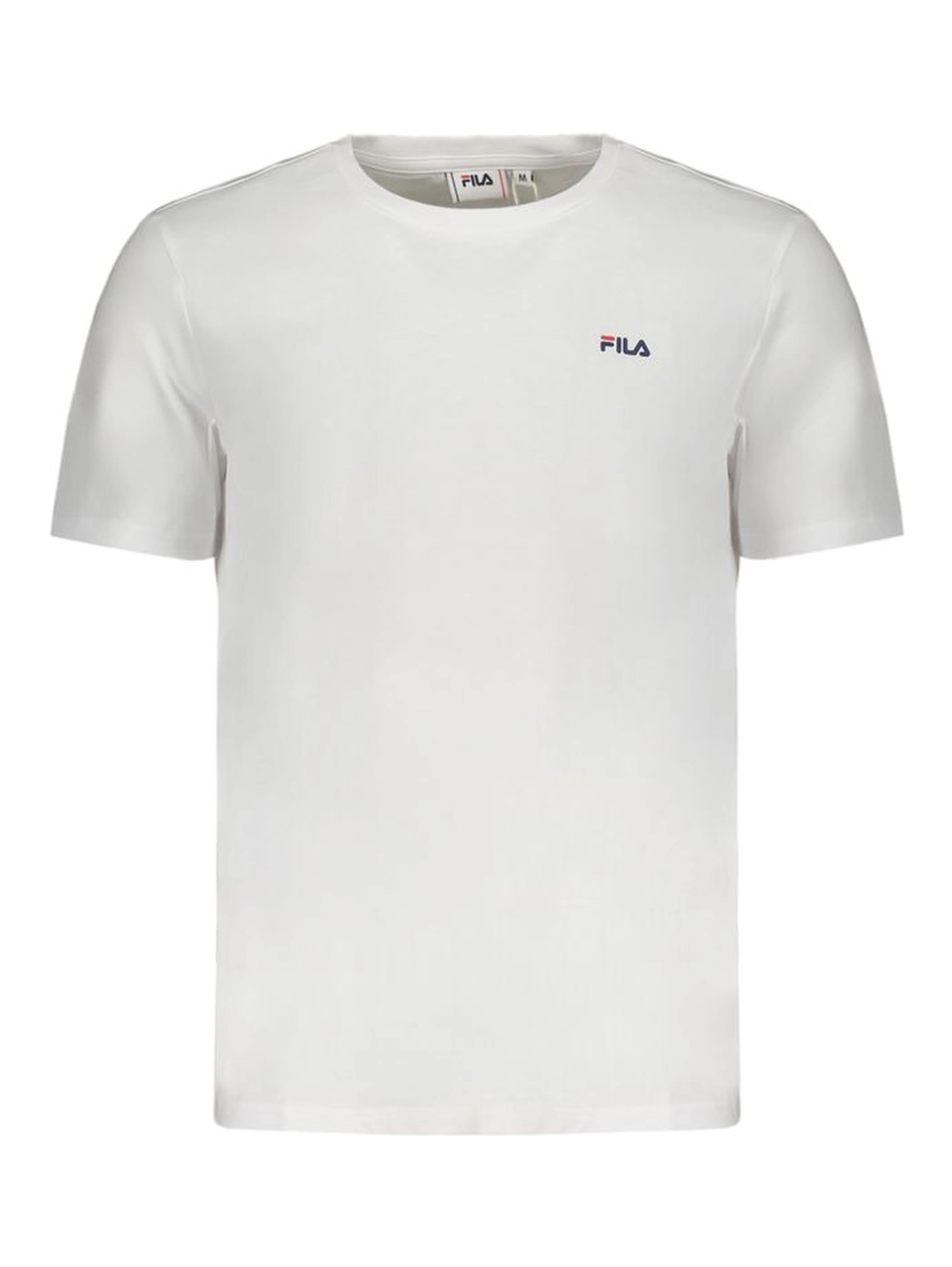 White Cotton Men's T-Shirt