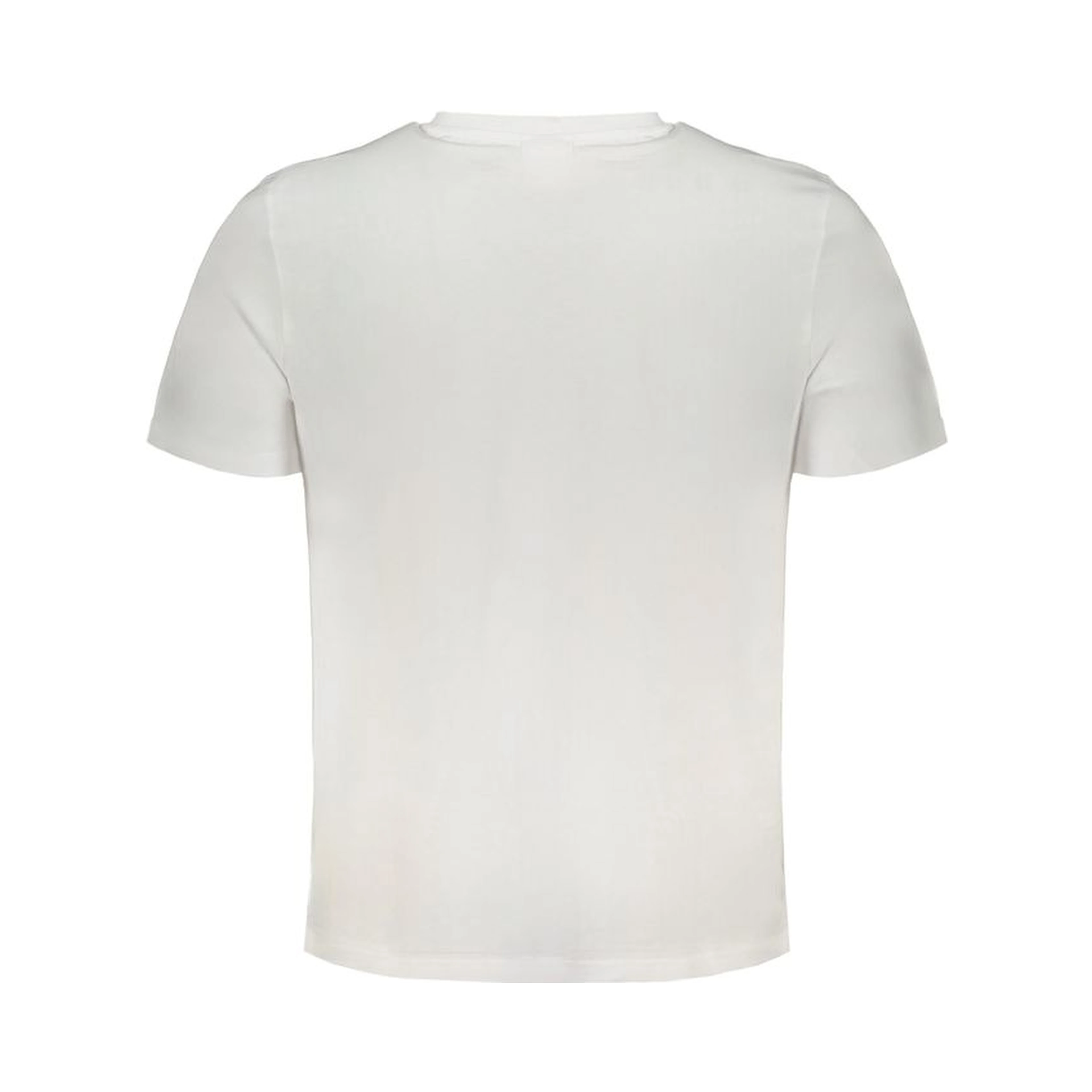 White Cotton Men's T-Shirt
